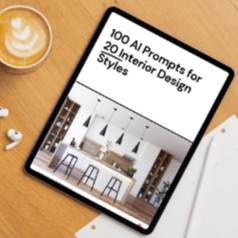 100 AI Prompts for 20 Interior Design Styles Part 1